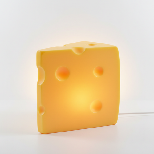 Lampe Cheddar - vue principale fromage wedge