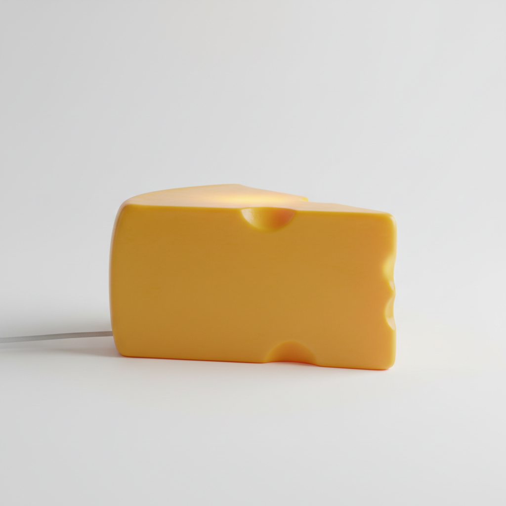Lampe Cheddar - profil silhouette triangulaire