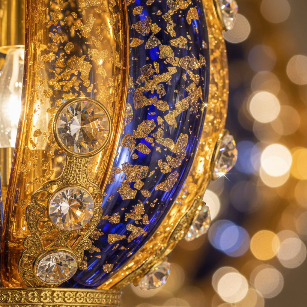 Lampe premium - macro verre