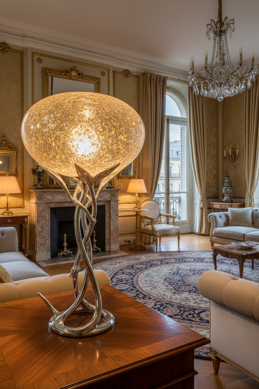 Lampe premium - mise en scène