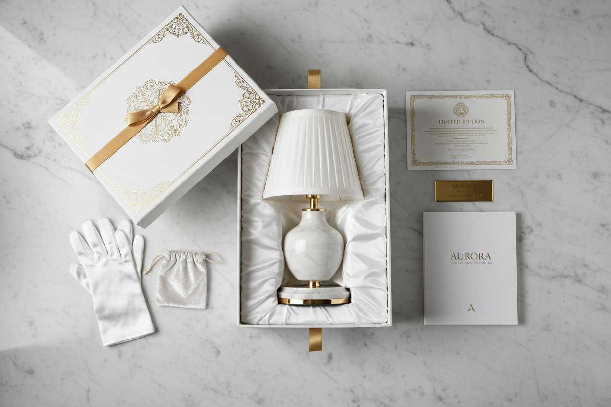 Lampe premium - packaging